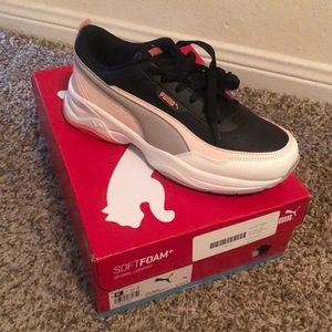 Puma Cillia Chunky Trainers/Black